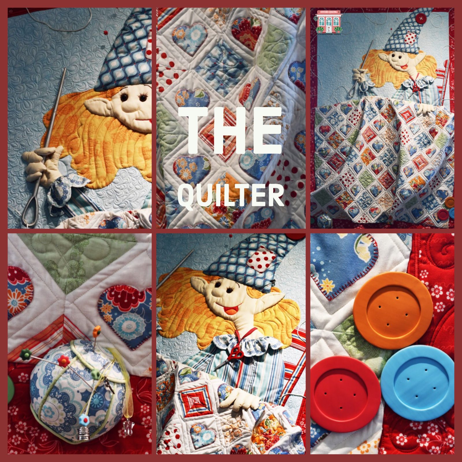 The Quilter Flutter Fabric Collection Collage Stitches Quilting