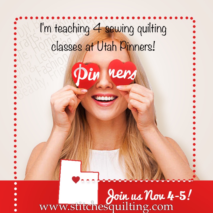 Pinners Conference Salt Lake City Utah • Stitches Quilting